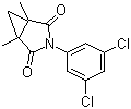 structure of CAS# 32809-16-8, Procymidone;N-(3,5-Dichlorophenyl)-1,2-dimethyl-1,2-Cyclopropanedicarboximide; 3-(3,5-Dichlorophenyl)-1,5-dimethyl-3-azabicyclo[3.1.0]hexane-2,4-dione
