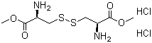 structure of CAS# 32854-09-4, Dimethyl L-cystinate dihydrochloride;L-Cystine dimethyl ester dihydrochloride