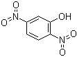 structure of CAS# 329-71-5, 2,5-Dinitrophenol;2,5-DNP; NSC 90441