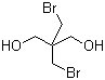 结构式 CAS# 3296-90-0, 二溴新戊二醇; 2,2-双(溴甲基)-1,3-丙二醇
