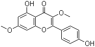 结构式 CAS# 3301-49-3, 华良姜素