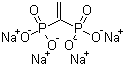 Tetrasodium vinylidenediphosphonate molecular structure (CAS 33016-77-2)