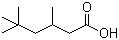 structure of CAS# 3302-10-1, 3,5,5-Trimethylhexanoic acid