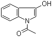 结构式 CAS# 33025-60-4, N-乙酰基-3-羟基吲哚