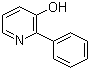structure of CAS# 3308-02-9, 3-Hydroxy-2-phenylpyridine