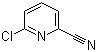 结构式 CAS# 33252-29-8, 2-氯-6-氰基吡啶