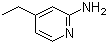 2-Amino-4-ethylpyridine molecular structure (CAS 33252-32-3)