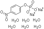 structure of CAS# 333338-18-4, 4-Nitrophenyl phosphate disodium salt hexahydrate