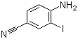 4-Amino-3-iodobenzonitrile molecular structure (CAS 33348-34-4)