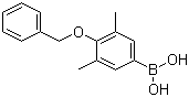 结构式 CAS# 333788-94-6, 4-苄氧基-3,5-二甲基苯硼酸