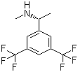 结构式 CAS# 334477-60-0, (R)-N-甲基-1-[3,5-二(三氟甲基)苯基]乙胺