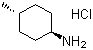 结构式 CAS# 33483-65-7, 反式-4-甲基环己胺盐酸盐