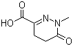 1-Methyl-6-oxo-1,4,5,6-tetrahydropyridazine-3-carboxylic acid molecular structure (CAS 33548-32-2)