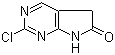 结构式 CAS# 335654-08-5, 2-氯-5,7-二氢-6H-吡咯并[2,3-d]嘧啶-6-酮