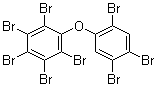 结构式 CAS# 337513-72-1, 2,2',3,4,4',5,5',6-八溴二苯醚