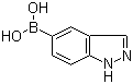 structure of CAS# 338454-14-1, 1H-Indazole-5-boronic acid