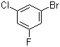 结构式 CAS# 33863-76-2, 1-溴-3-氯-5-氟苯