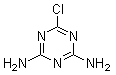 structure of CAS# 3397-62-4, 2-Chloro-4,6-diamino-1,3,5-triazine;2,4-Diamino-6-chloro-s-triazine; 2,4-Diamino-6-chlorotriazine; 2-Chloro-1,3,5-triazine-4,6-diamine; 2-Chloro-4,6-bis(amino)-1,3,5-triazine; 2-Chloro-4,6-bisamino-s-triazine; 2-Chloro-4,6-diamino-s-triazine