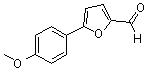 结构式 CAS# 34070-33-2, 5-对茴香基糠醛