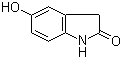 结构式 CAS# 3416-18-0, 2,3-二氢-5-羟基吲哚-2-酮