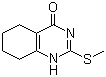 结构式 CAS# 34170-21-3, 5,6,7,8-四氢-2-(甲硫基)-4-喹唑啉酮