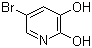 结构式 CAS# 34206-49-0, 5-溴-2,3-羟基吡啶