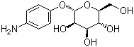 结构式 CAS# 34213-86-0, 4-氨基苯基-alpha-D-吡喃甘露糖苷
