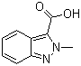 结构式 CAS# 34252-44-3, 2-甲基吲唑-3-羧酸