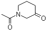 结构式 CAS# 34456-78-5, N-乙酰基-3-哌啶酮