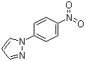 结构式 CAS# 3463-30-7, 1-(4-硝基苯基)吡唑; 1-(4-硝基苯基)-1H-吡唑