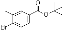结构式 CAS# 347174-28-1, 4-溴-3-甲基苯甲酸叔丁酯
