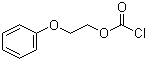 结构式 CAS# 34743-87-8, 2-苯氧基乙基氯甲酸酯