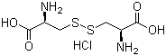 结构式 CAS# 34760-60-6, L-胱氨酸盐酸盐