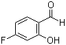 2-Hydroxy-4-fluorobenzaldehyde molecular structure (CAS 348-28-7)