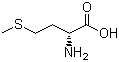 结构式 CAS# 348-67-4, D-蛋氨酸; D-2-氨基-4-甲硫基丁酸