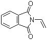structure of CAS# 3485-84-5, N-Vinylphthalimide;2-Vinyl-1H-isoindole-1,3(2H)-dione; 2-Vinylisoindoline-1,3-dione; 2-Ethenyl-1H-isoindole-1,3(2H)-dione; NSC 10395; Vinylphthalimide