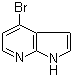 结构式 CAS# 348640-06-2, 4-溴-7-氮杂吲哚; 4-溴-1H-吡咯并[2,3-b]吡啶