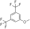 结构式 CAS# 349-60-0, 3,5-二(三氟甲基)苯甲醚