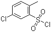 结构式 CAS# 34981-38-9, 5-氯-2-甲基苯磺酰氯