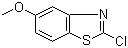 structure of CAS# 3507-28-6, 2-Chloro-5-methoxybenzothiazole
