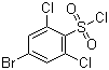 结构式 CAS# 351003-54-8, 4-溴-2,6-二氯苯磺酰氯