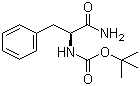 Boc-L-phenylalanine amide molecular structure (CAS 35150-06-2)