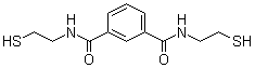 structure of CAS# 351994-94-0, N,N'-Bis(2-mercaptoethyl)isophthalamide;Emeramide