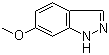 结构式 CAS# 3522-07-4, 6-甲氧基-1H-吲唑