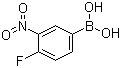 structure of CAS# 352530-22-4, 4-Fluoro-3-nitrophenylboronic acid;4-Fluoro-3-nitrobenzeneboronic acid