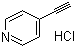 structure of CAS# 352530-29-1, 4-Ethynylpyridine hydrochloride