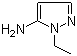 结构式 CAS# 3528-58-3, 5-氨基-1-乙基吡唑