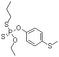 structure of CAS# 35400-43-2, Sulprofos;Mercaprofos; Mercaprophos; Merpafos; NTN 9306; O-Ethyl O-(4-methylthiophenyl) S-propyl dithiophosphate