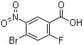 structure of CAS# 355423-16-4, 4-Bromo-2-fluoro-5-nitrobenzoic acid