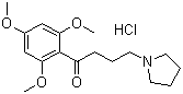 Buflomedil hydrochloride molecular structure (CAS 35543-24-9)